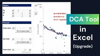 Excel DCA Tool Update - Save & Compare Forecast Scenarios with Pivot Charts