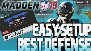 SHUT DOWN ANY OFFENSE IN MADDEN 19 PT. 1 | 46 FIRE ZONE 3 (Nanos, Cross Man, Stop Run & Pass)