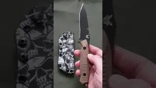 (50) Benchmade NIMRAVUS 154CM A.Elishewitz Design fixed tanto blade knife.