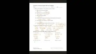 L8 3T Drawing Triangles with Given Conditions