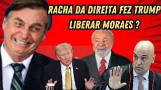 BOMBA! Trump liberou o Moraes e tirou a Magnitisky do Ministro e a esposa 