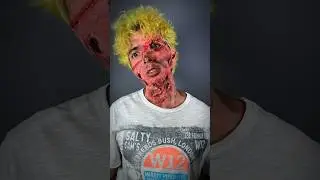 #transici&oacute;n Zombie 🧟&zwj;♂️ #halloweenwithshorts  👹 cool 😎 🧿#makeup