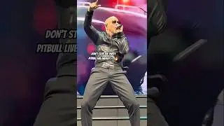 PITBULL LIVE  CONCERTVIBES🔥 Don&rsquo;t Stop The Party