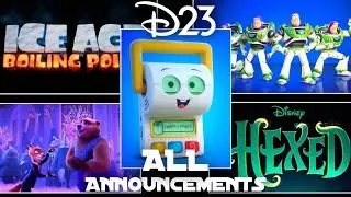 Destination D23 2025 All Announcements | Hexed, Ice Age 6, Zootopia 2, Toy Story 5 and more