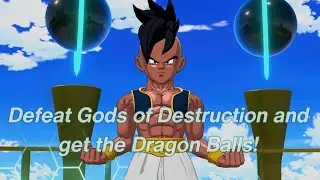 Vegito the destroyer vs. Majuub in gekeshin sqaudra