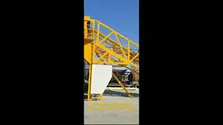 35m3/h mobile concrete batching plant to Philippines