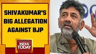 'BJP Decided To Fake Over 1 Lakh Votes': Watch Dk Shivakumar's Big Allegation Against BJP