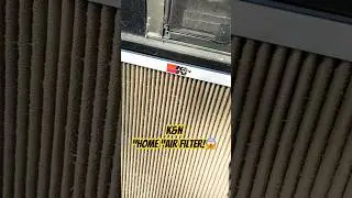 K&N HOME Air Filters!🥵🥶