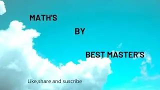 Bessel's function by best masters//best masters//maths by best masters
