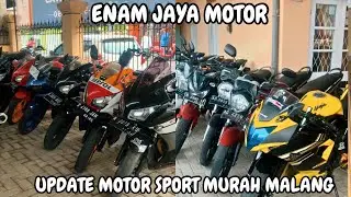 JUAL MOTOR SPORT TERMURAH DI MALANG ❗️ REVIEW STOK READY ( ENAM JAYA MOTOR )