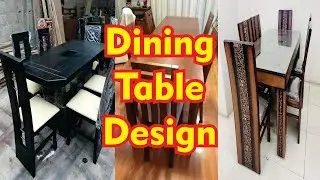 New Dining Table design | Wooden dining table & chair design set | table design ideas