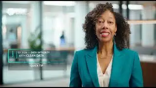 Data Integrity reminder for Q1 2026