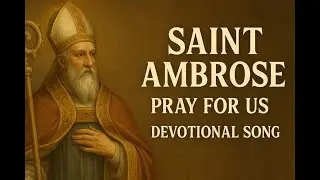 Experience the power and wisdom of Saint Ambrose in this brief devotional tribute #explore #youtube
