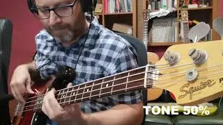 SQUIER PRECISION JAPAN 84 (NOT JV)  SOLOING TEST