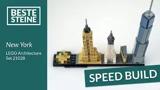 LEGO 21028 &ndash; New York City &ndash; Speed Build