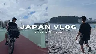 Day in the Life in Japan | Matcha, Japanese Food, Workout & Manga Store to Weekend Beach Trip