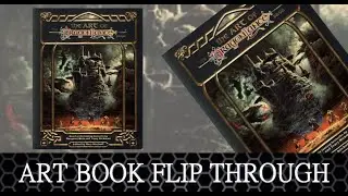 FANTASY ART BOOK FLIP THROUGH  -  THE ART OF DRAGONLANCE