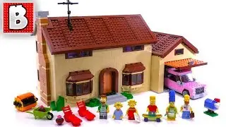 LEGO The Simpsons House 71006! | Unbox Build Time Lapse Review