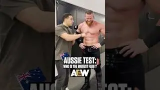 Aussie Test: Who Is The Biggest Flog In AEW? #aew #wrestling #australia