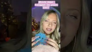 Which Asmr trigger is your favorite? 😍 #asmrlongnails #tappingandscratching #asmrtriggers