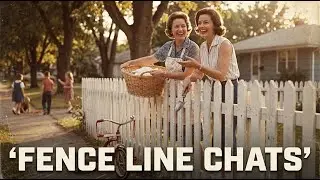 Neighborhood Life Before Digital Communication