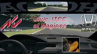 Assetto Corsa hotlap - Honda Civic JTCC @ Magione