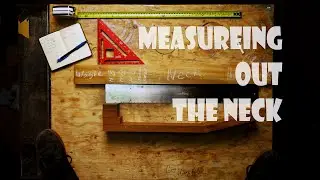 Measuring and Gluing the Neck - Classical Guitar 7