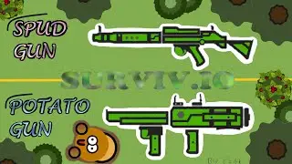 SURVIV.IO CHALLENGE | TOP 1 WITH POTATO GUNS