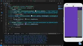 Login page Using (Flutter and Dart ), simple flutter project