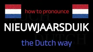 Learn How To Say NIEUWJAARSDUIK (NYD Cold plunge) in Dutch in Seconds!