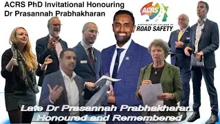 Late Dr. Prasannah Prabhakharan honoured and remembered by NSW Chapter of (ACRS) colleagues. 8.5.25