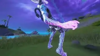 Adira Skin does the Fortnite Neo's Bullet Time Emote