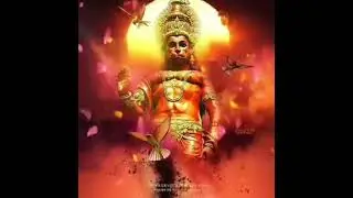 Hanuman chalisa with Vayuputhra virat roopi Bhaja Rangi Bhavya thaapi Jai Aanjaneya...