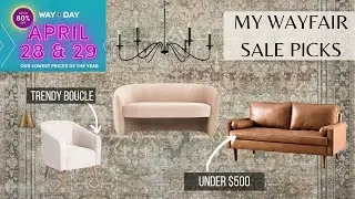 Wayfair's BIGGEST Sale Of The Year // My Way Day Sale Home Picks // Wayfair Home Furnishings