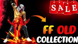 Free fire🔥 old rare collection😱 || Golden shade bundle🥰 + 2 evo maxx op collection #botsuraj
