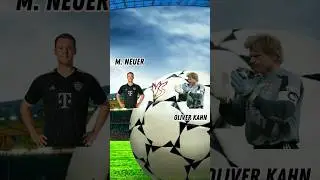 Manuel Neuer Vs Oliver Kahn #shorts #futebol