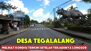 MELIHAT KONDISI LONGSOR DI DESA TEGALALANG 