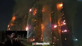 bennymack goes to wang fuk court fire 😱