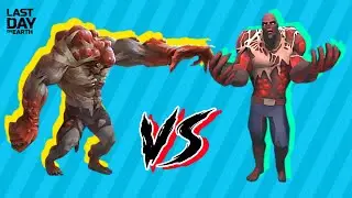 THE BIG ONE VS THE BLIND ONE WITH MELEE WEAPON - Last Day on Earth: Survival