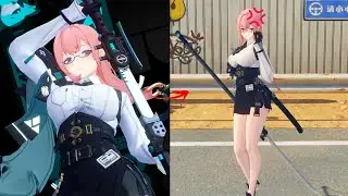 Tsukishiro Yanagi Idle Animation | Zenless Zone Zero
