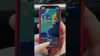 Car Play Weather Navigation app walkthrough #CarPlay #weather