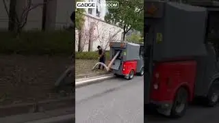 Industrial Street Sweeper for City Cleaning #machine#roadsweeper #cleaningmachine#sweepers