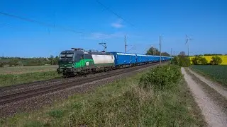 SETG 193 248 mit Hackschnitzelzug in Niederndodeleben