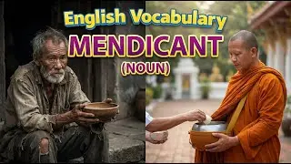 1628) Mendicant ... word meaning, synonym, antonym .... English vocabulary for SSC, CGL, CAT