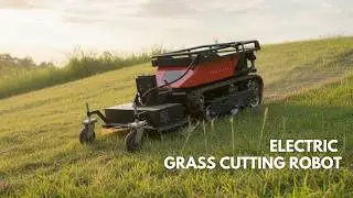 Autonomous Grass Cutting Robot for Wild grass & Slopes | Electric, Autonomous, Compact | XMachines