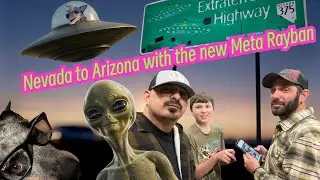 Nevada to Arizona road trip filming with Meta Ray-ban