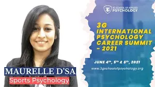 Maurelle D’sa | Sports Psychology | 3G International Psychology