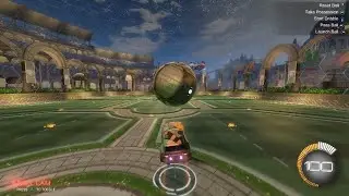 Rocket League nice shot in D1