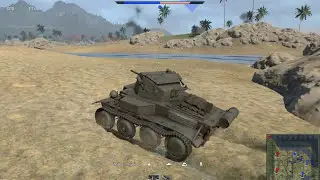 War Thunder Tetrarch Mk I Gameplay