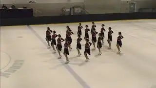 2024 patinage synchro Rythmiks Lanaudiere A3 Lévis - Shakira